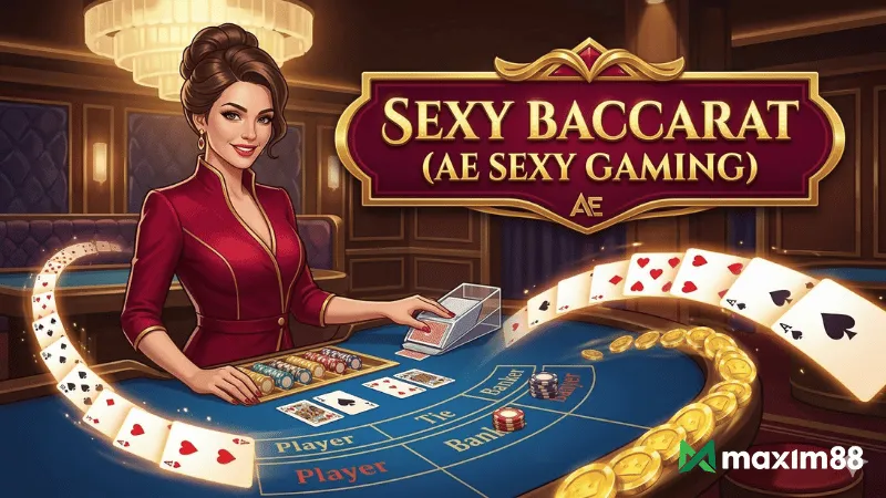Sexy Baccarat AE Sexy Gaming Review at Maxim88